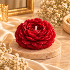 Peony Flower Candle