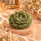 Peony Flower Candle