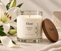 White Lily Scented Candle