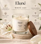 White Lily Scented Candle