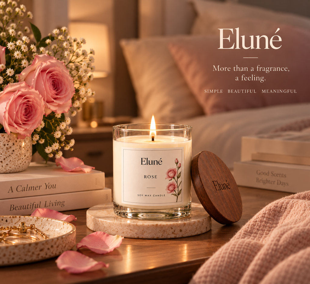 Rose Scented Candle