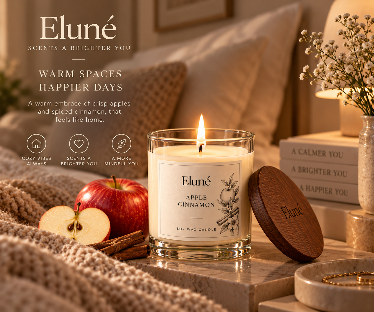 Apple Cinnamon Scented Candle