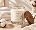 White Linen Scented Candle