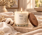 White Linen Scented Candle