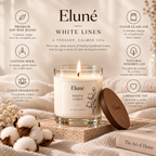 White Linen Scented Candle