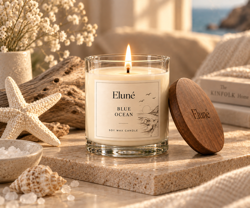 Blue Ocean Scented Candle
