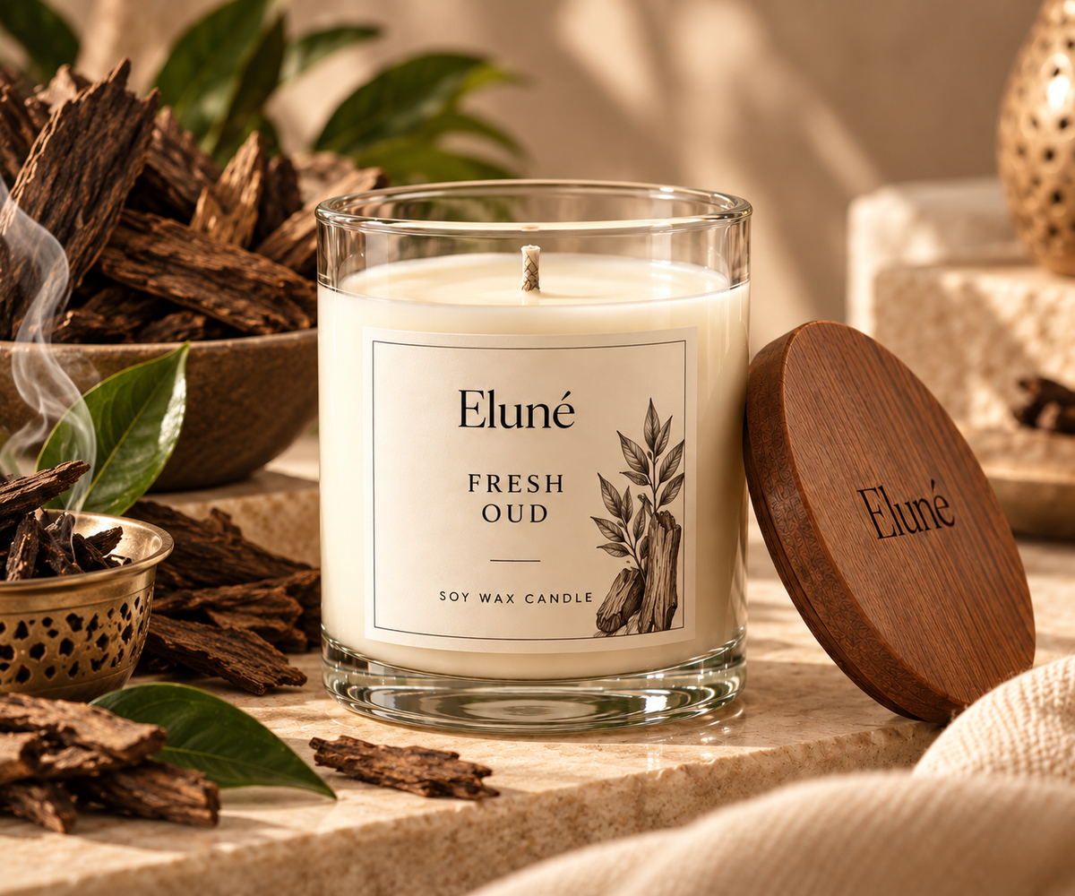Fresh Oud Scented Candle