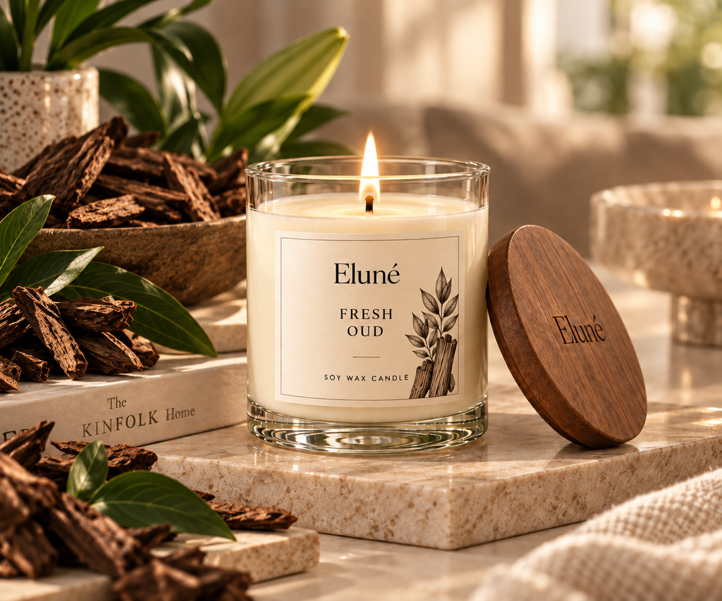 Fresh Oud Scented Candle