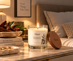 Mahogany Teakwood Scented Candle