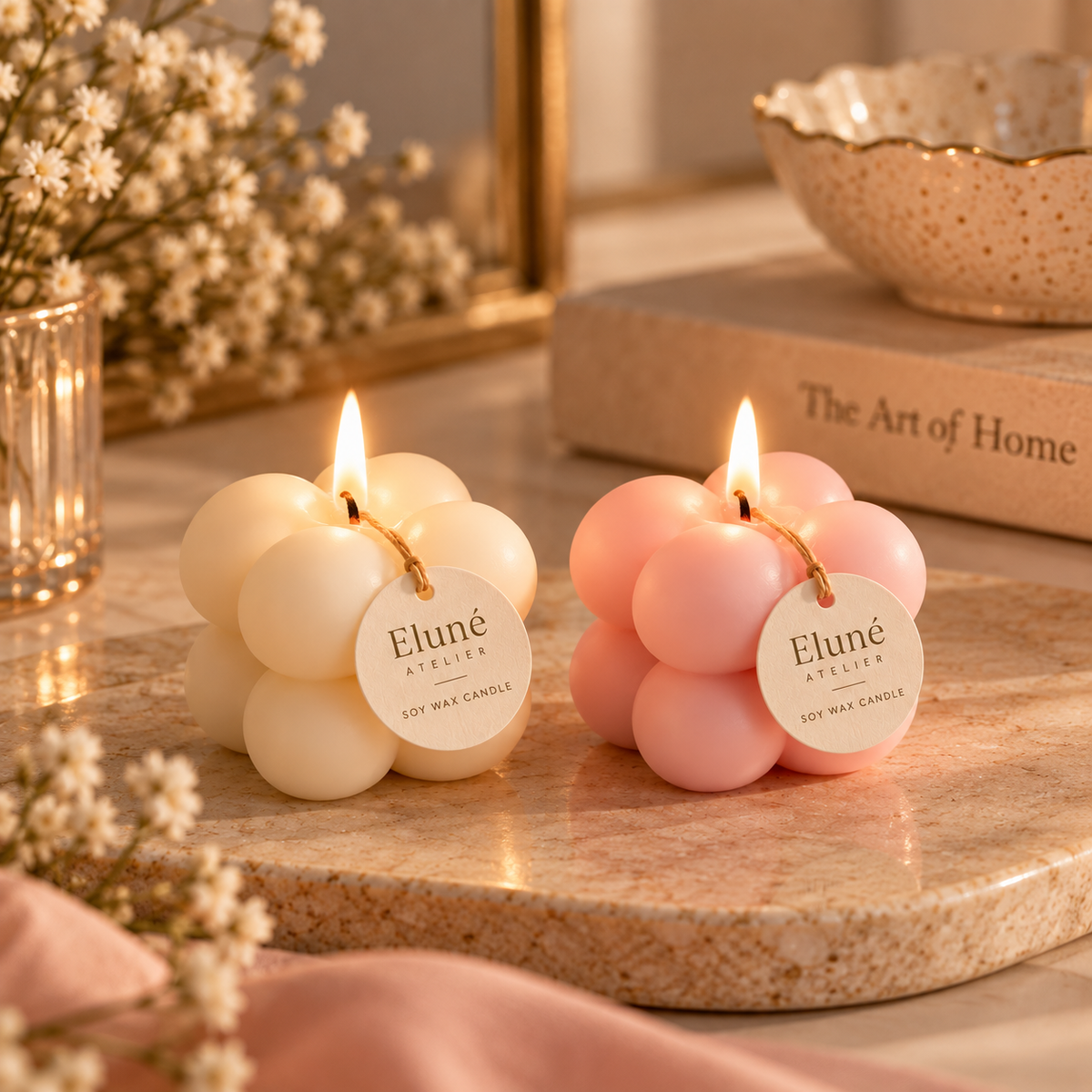 Mini Bubble Candle