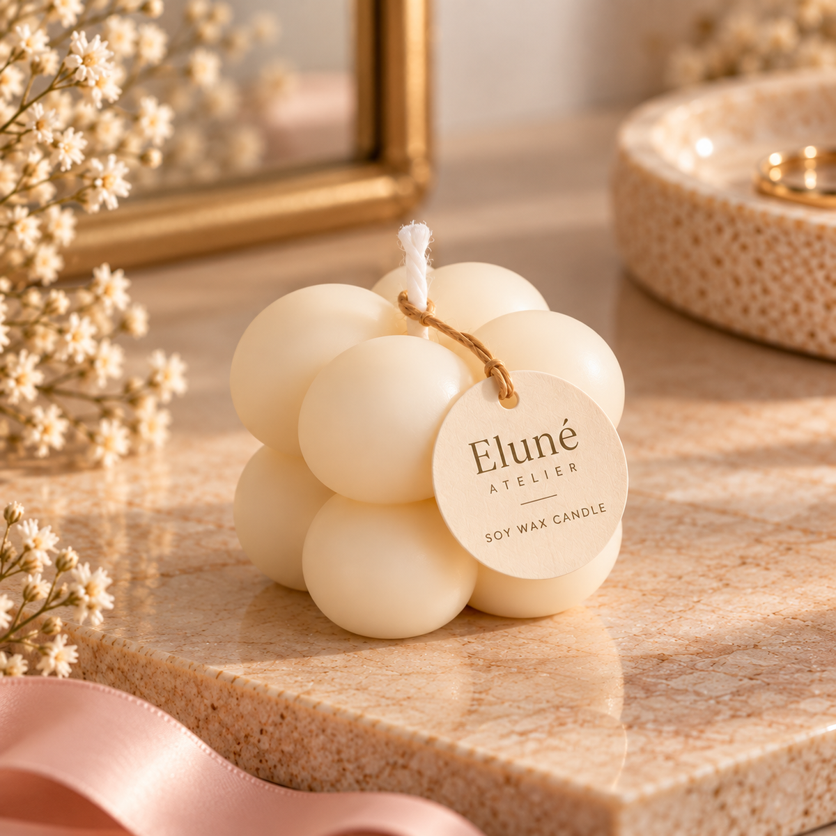 Mini Bubble Candle