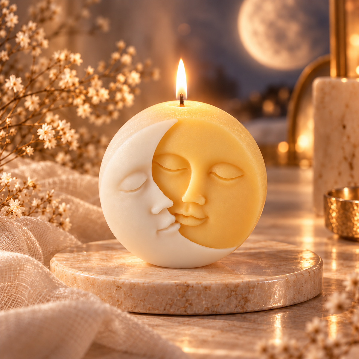 Moon Candle