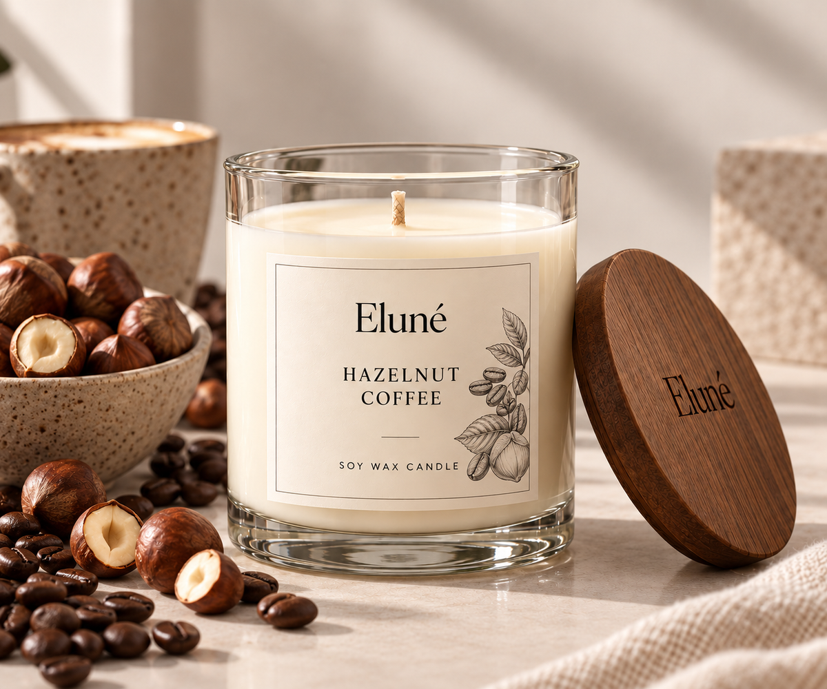 Hazelnut Coffee Scented Candle