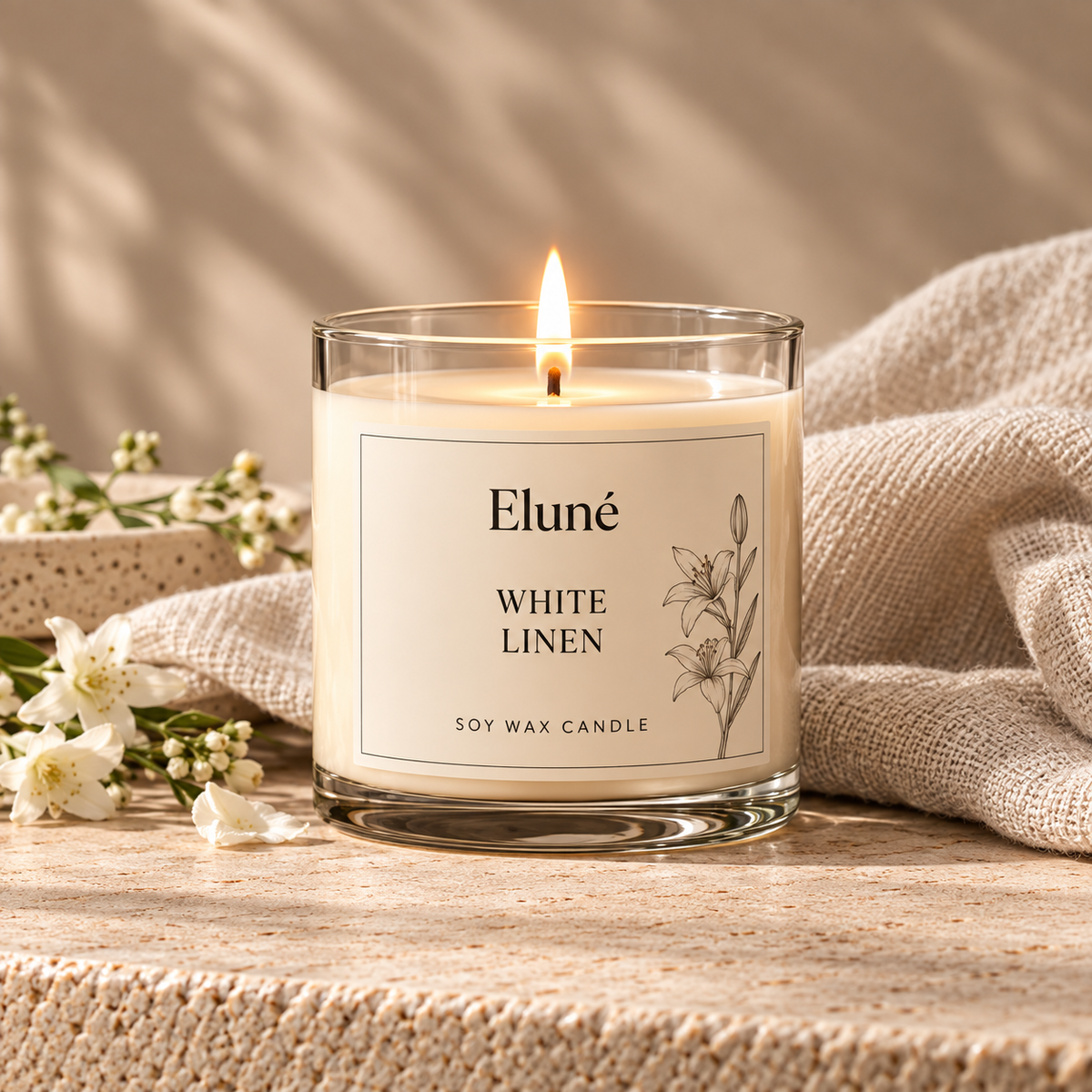 Rose Scented Candle